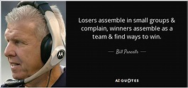 TOP 25 QUOTES BY BILL PARCELLS (of 101) | A-Z Quotes