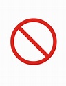 13+ prohibited sign clipart - Preview : Prohibited Symbol | HDClipartAll