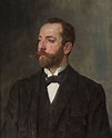 Portrait of a man by Wilhelm Trübner - Artvee
