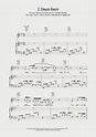 2 Steps Back Piano Sheet Music | OnlinePianist