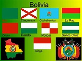 Bolivia , Departamentos | Flags of the world, Coat of arms, History
