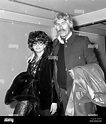American actor James Coburn and his wife Beverly Kelly on arrival at ...