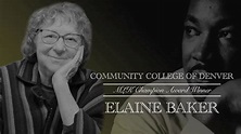 CCD Champion | Elaine Baker - YouTube