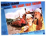 Ronald Colman in "The Light That Failed" (1939)