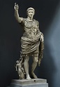 Statue of Augustus from Prima Porta. Rome, Vatican Museums, Chiaramonti ...