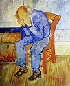 Old Man In Sorrow Painting by Vincent Van Gogh Reproduction ...
