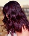 15 Geniales ideas para teñir tu cabello tono ‘cherry wine’ | Maroon ...