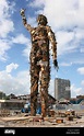 Anthony Gormley's 25-metre high Waste Man sculpture from The Margate ...