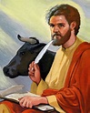 ST. LUKE THE EVANGELIST V- CATHOLIC PRINTS PICTURES - Catholic Pictures