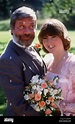 Oliver Reed with wife Josephine Burge on their Wedding Day Epsom Surrey ...