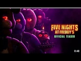 Fnaf trailer universal Pictures - YouTube