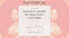 Augusta Marie of Holstein-Gottorp Biography - German noblewoman (1649 ...