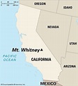 Mount Whitney Map
