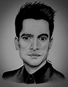 My newest drawing: Brendon Urie of Panic! At The Disco, done in ...