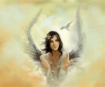 Dibujos de angeles celestiales - Imagui
