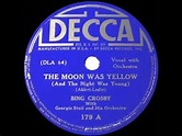 1934 HITS ARCHIVE: The Moon Was Yellow - Bing Crosby - YouTube