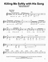 Killing Me Softly With His Song (Pro Vocal) - Print Sheet Music Now