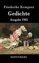 Gedichte, Friederike Kempner | 9783843035866 | Boeken | bol.com