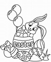 Free Printable Easter Bunny Colouring Pages