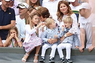 Roger Federer Shares Moment With Children After Title
