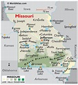 Missouri Maps & Facts - Weltatlas