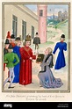 JEAN FROISSART - French chronicler presents his book to Richard II ...