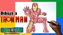 Aprende a dibujar y pintar a IronMan paso a paso - YouTube