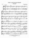 You'll Be In My Heart (from Tarzan) Sheet Music | Phil Collins | Violin ...