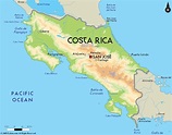 Costa Rica Map | Outravelling Maps Guide