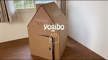 Yogibo可愛紙房子製作-我們陪你一起用簡單的步驟給孩子一個可愛的紙房子 - YouTube