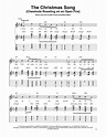 The Christmas Song (Chestnuts Roasting On An Open Fire) | Sheet Music ...