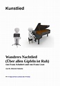 Kunstlied D - Wandrers Nachtlied (Schubert/ Liszt ...