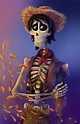 Hector Rivera of Land of the Dead from Coco | Disney fan art, Coco, Hector