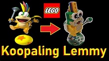 LEGO® Super Mario Koopaling Lemmy New Character (MOC) - YouTube