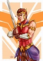 ArtStation - #15 Wonder Woman (male version)