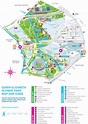 Queen Elizabeth Olympic Park visitor map | Map, Illustrated map, London ...