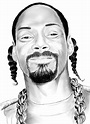 Snoop Dogg Drawing by Kevin L Brooks