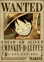 'Luffy Bounties' Metal Poster - Mecha Nime | Displate | One piece ...