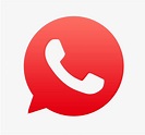 Whatsapp Plus Red Edition - Whatsapp Icon Red Png, Transparent Png ...