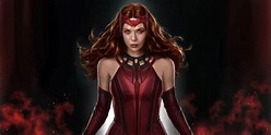 WandaVision Concept Art Details Scarlet's Witch's New Costume