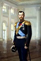 Nicholas II of Russia in the Nicholas Hall of the Winter Palace by ...