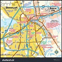 Exploring Shreveport, Louisiana Through The Map Of Shreveport La - Map ...