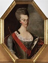Retrato da Rainha Dona Maria I (1734-1816)miniatura, Escola portuguesa ...