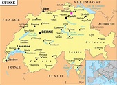 Mapa Fronteira França Suíça / Mapa de Genebra - Suíça : Crear una ruta ...