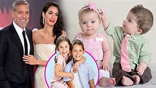 Twins Alexander Clooney and Ella Clooney, 5 years old "SO CUTE" - YouTube
