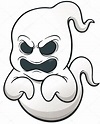 Dibujos animados Fantasmas blancos Stock Vector by ©sararoom 127635780