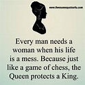 Awesome Quotes: When Man Needs A Woman