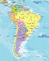 map of south america - Free Large Images