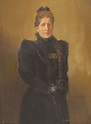 Prinzessin Therese, geb. von Liechtenstein (1850-1938), Gattin Prinz ...