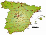 Karten von Spanien | Karten von Spanien zum Herunterladen und Drucken